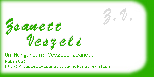 zsanett veszeli business card